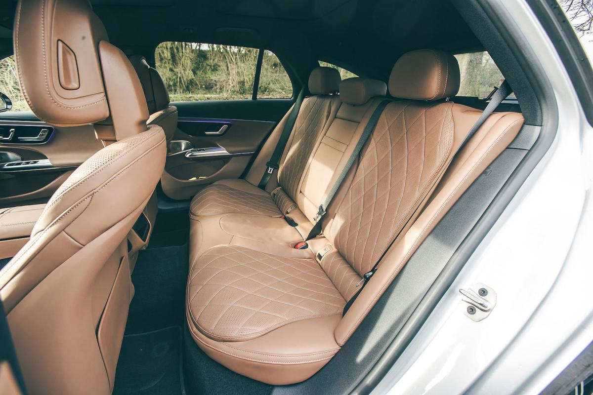 Mercedes E-Class Estate back seats