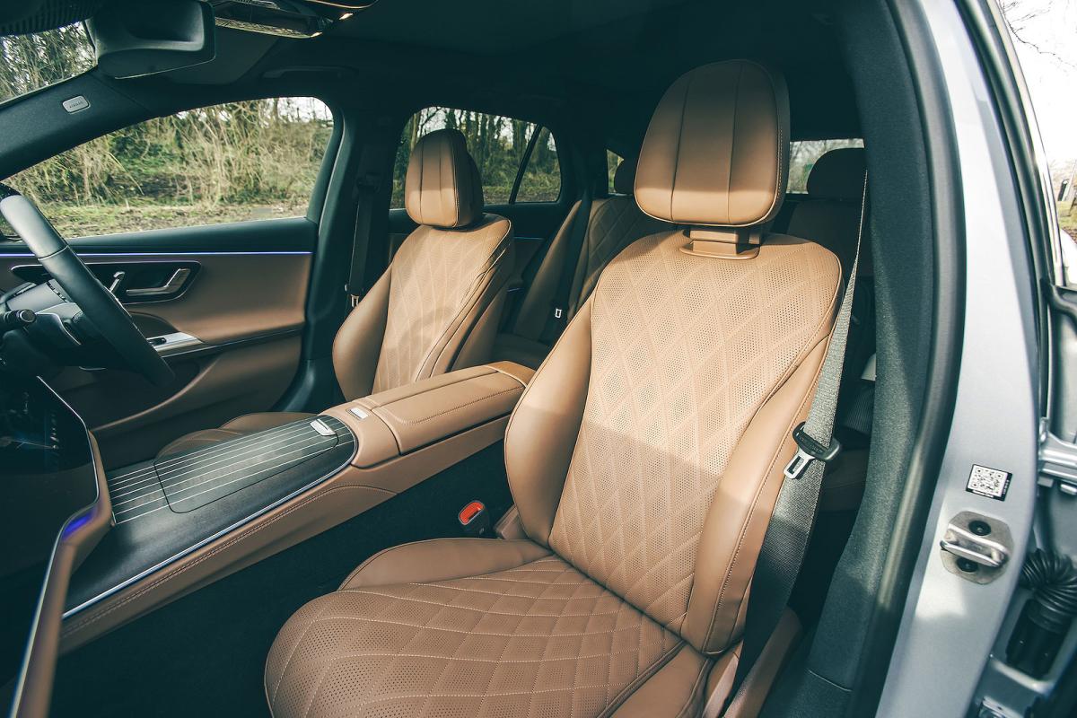 Mercedes E-Class Estate front seats
