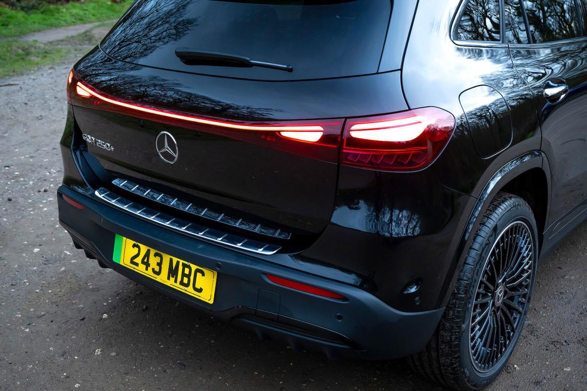 Mercedes EQA rear detail