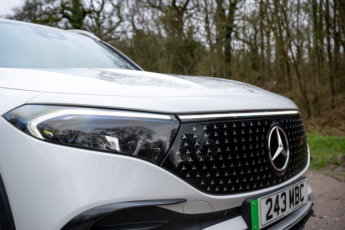 Mercedes EQB front detail