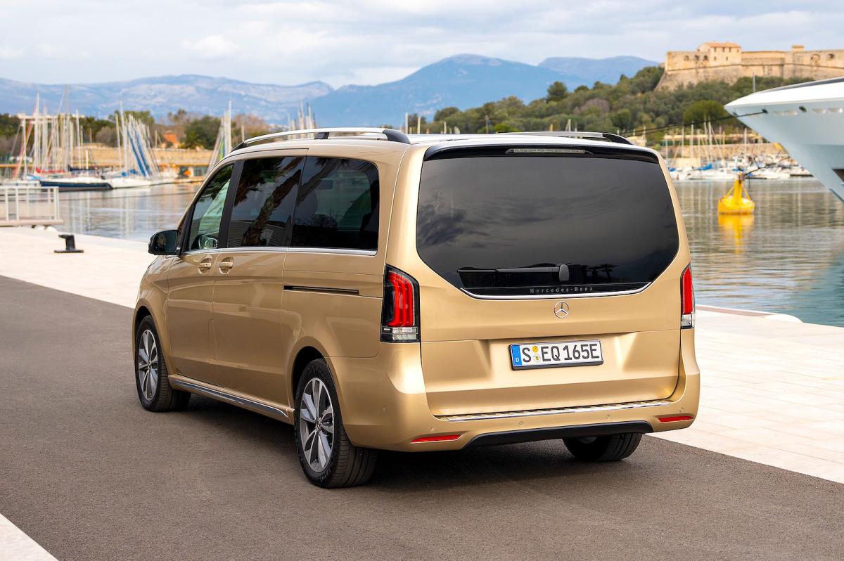 Mercedes EQV rear left static