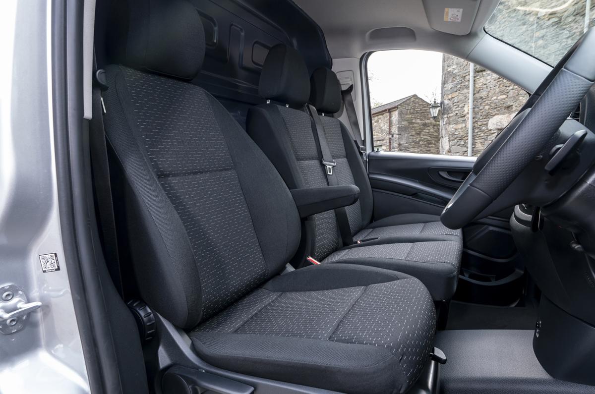 Mercedes eVito seats