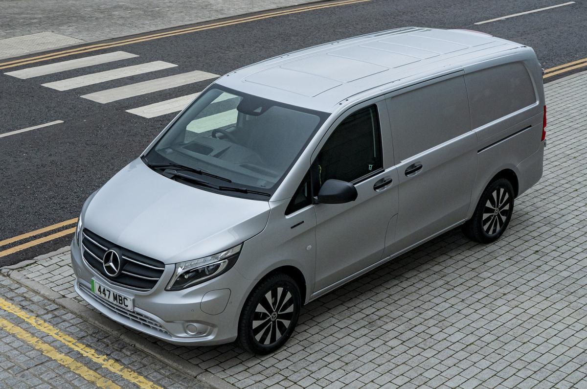 Mercedes eVito static front left