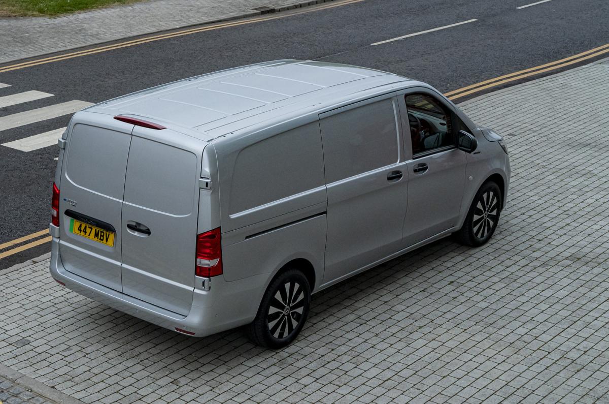 Mercedes eVito static rear right