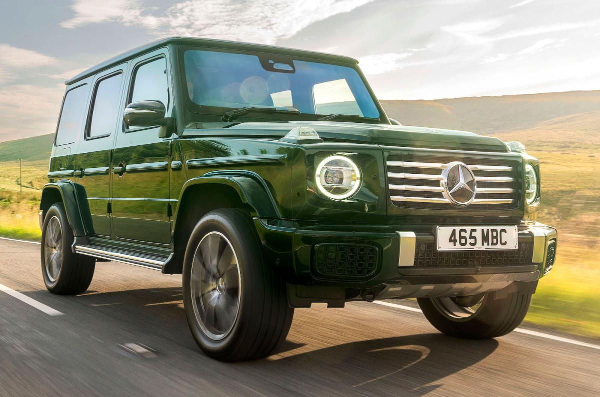 Mercedes G-Class front right driving