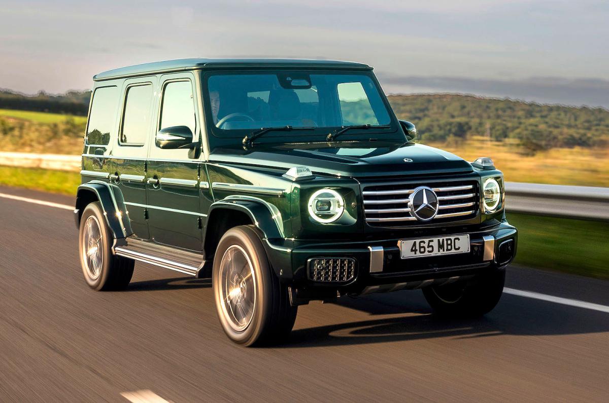 Mercedes G-Class front right driving