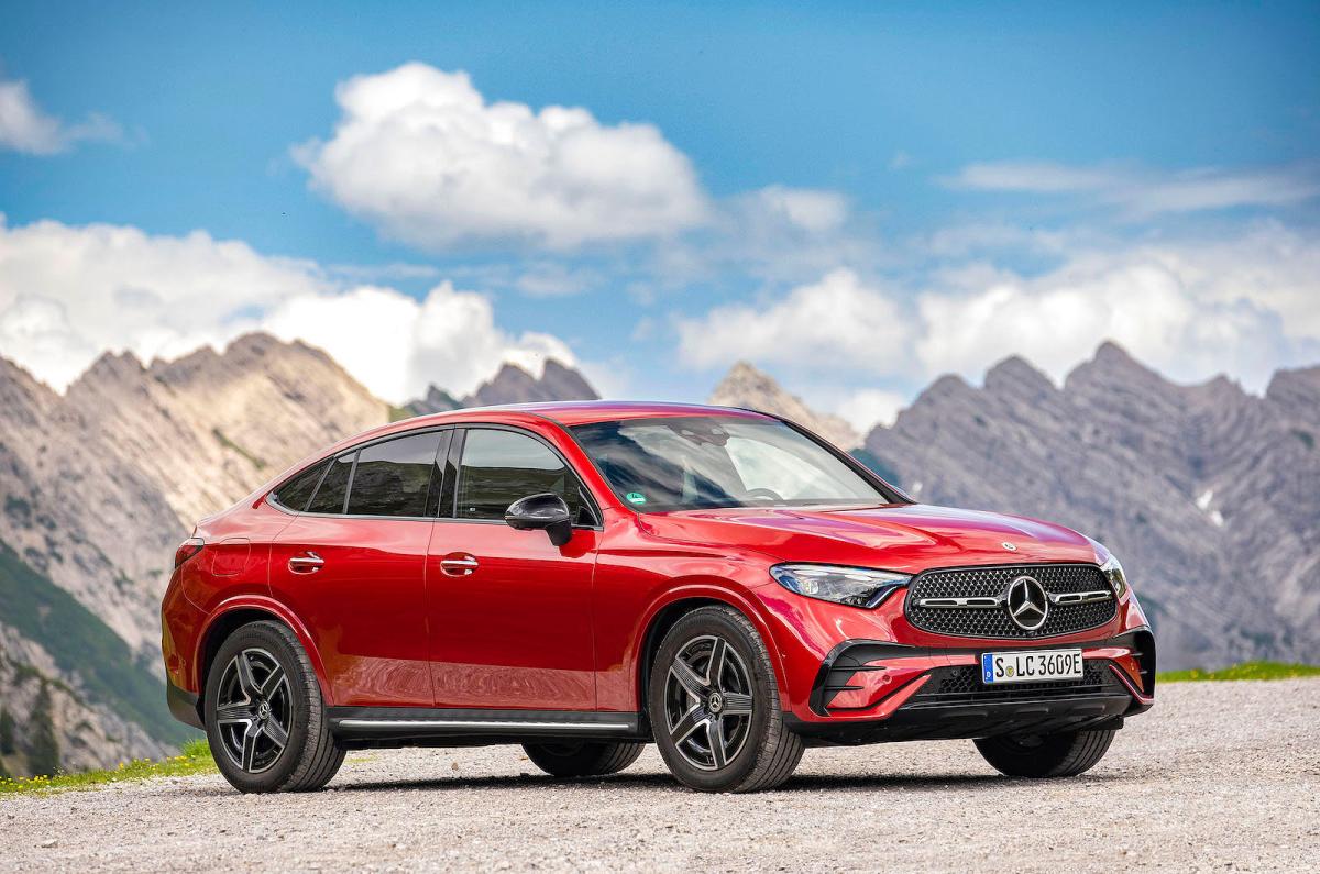 Mercedes GLC Coupé front right static
