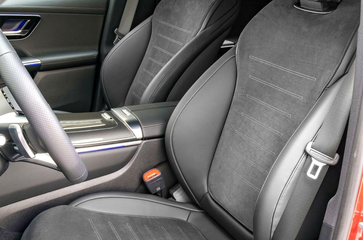 Mercedes GLC Coupé interior front seats