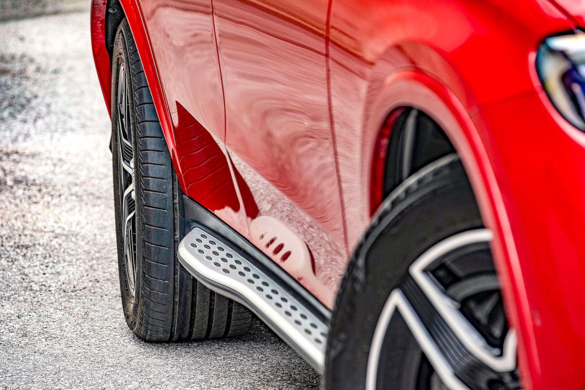 Mercedes GLC Coupé side detail