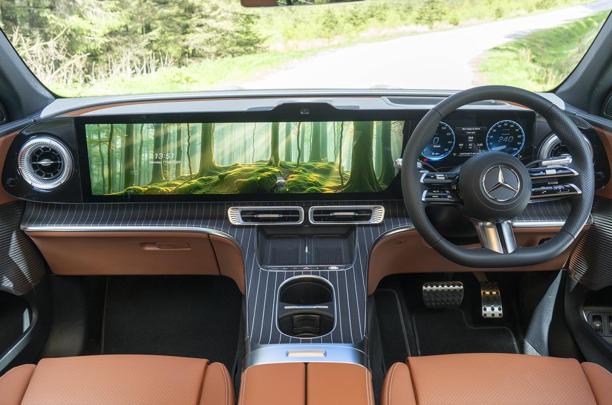 Mercedes GLC Electric dashboard