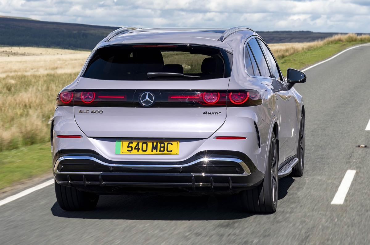 Mercedes GLC Electric driving rear right