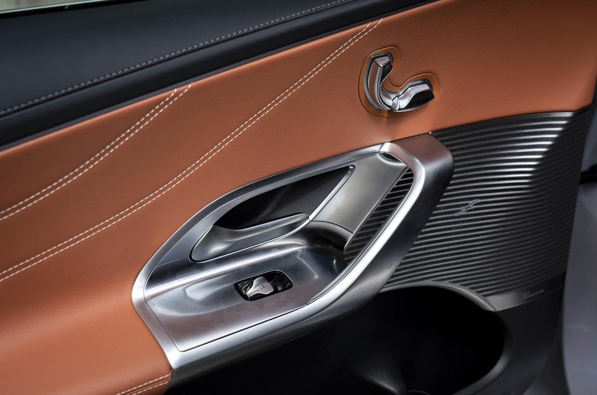 Mercedes GLC Electric interior detail