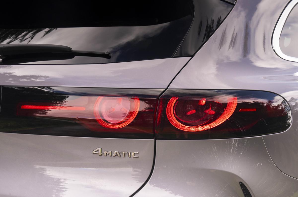 Mercedes GLC Electric rear light detail