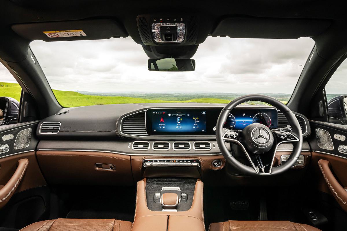 Mercedes GLC Coupé dashboard