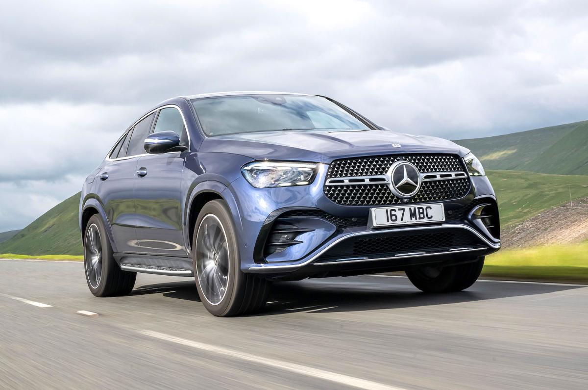 Mercedes GLE Coupé front right driving
