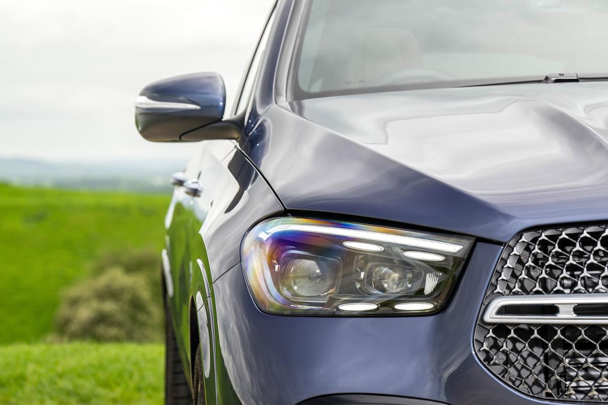 Mercedes GLE Coupé headlights