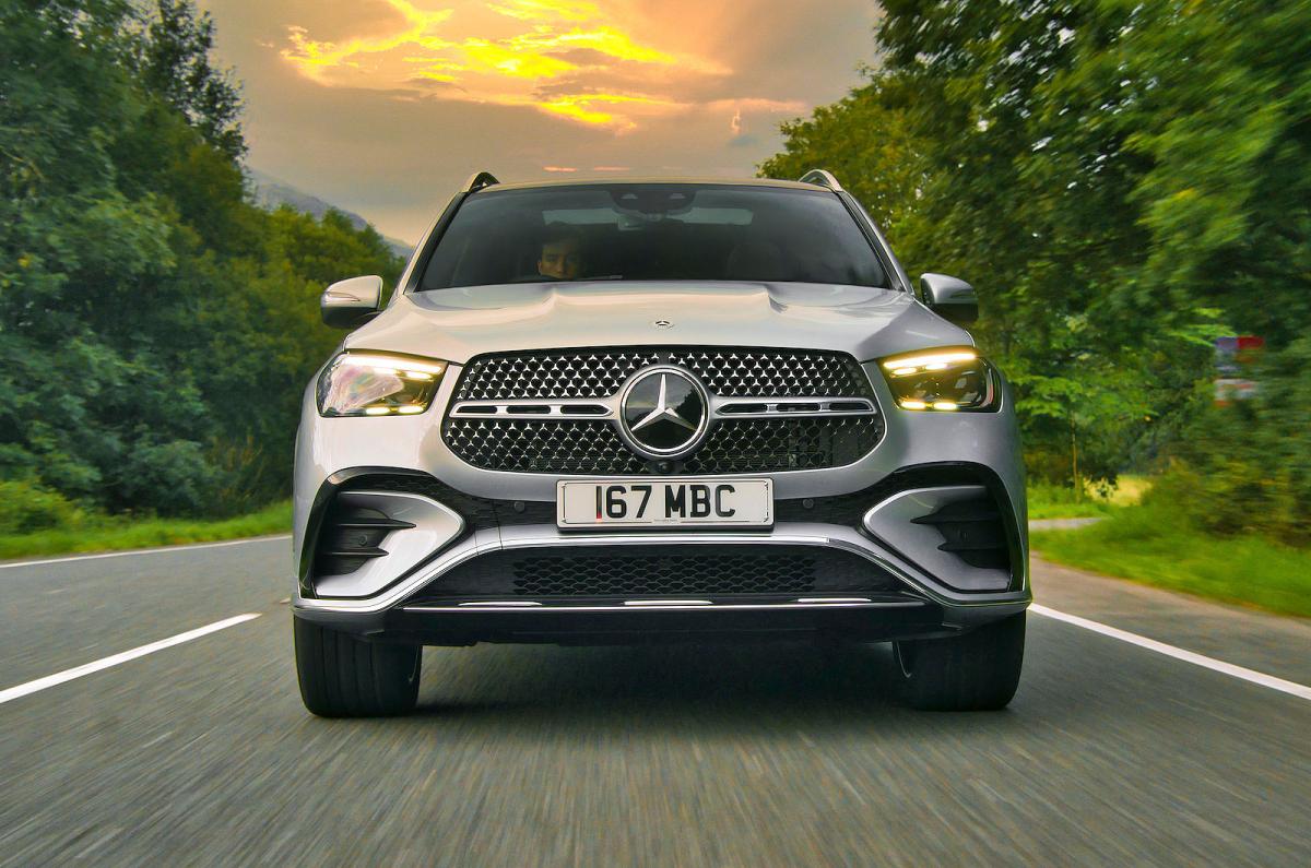 Mercedes GLE front driving