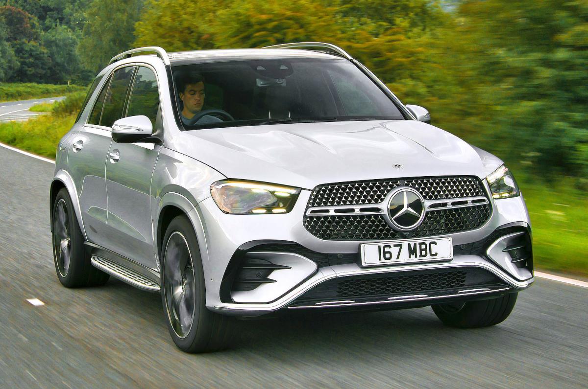 Mercedes GLE front right driving