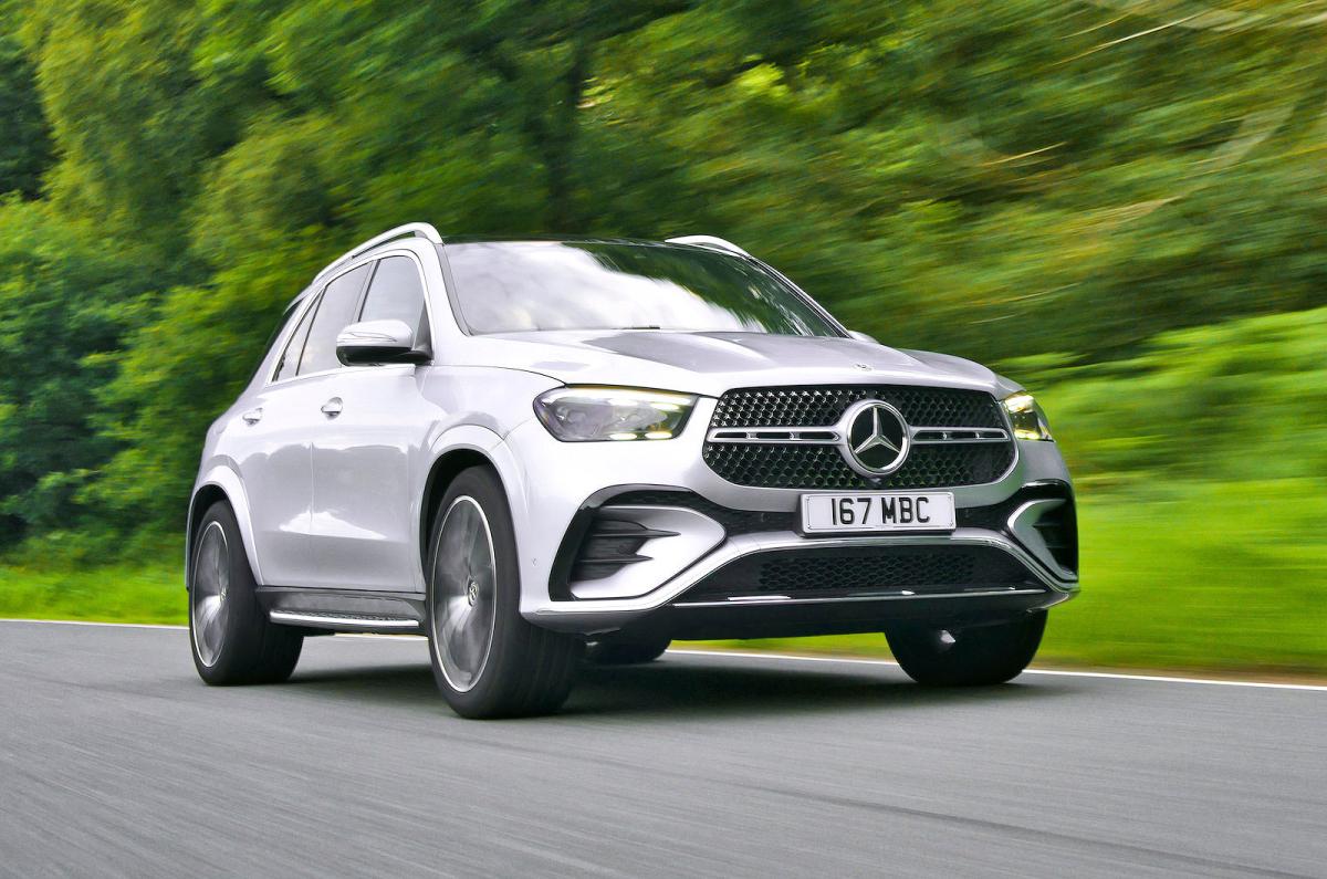 Mercedes GLE front right driving