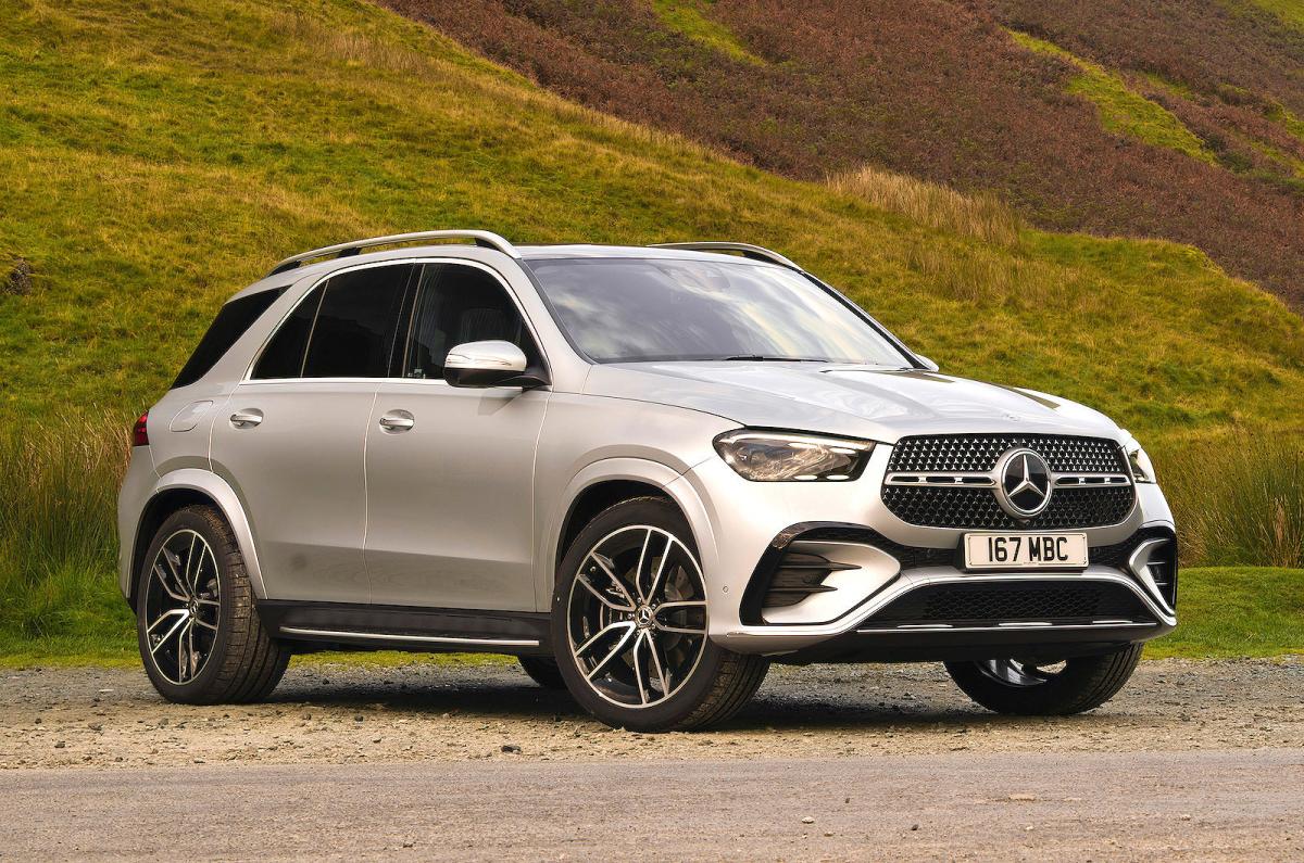 Mercedes GLE front right static