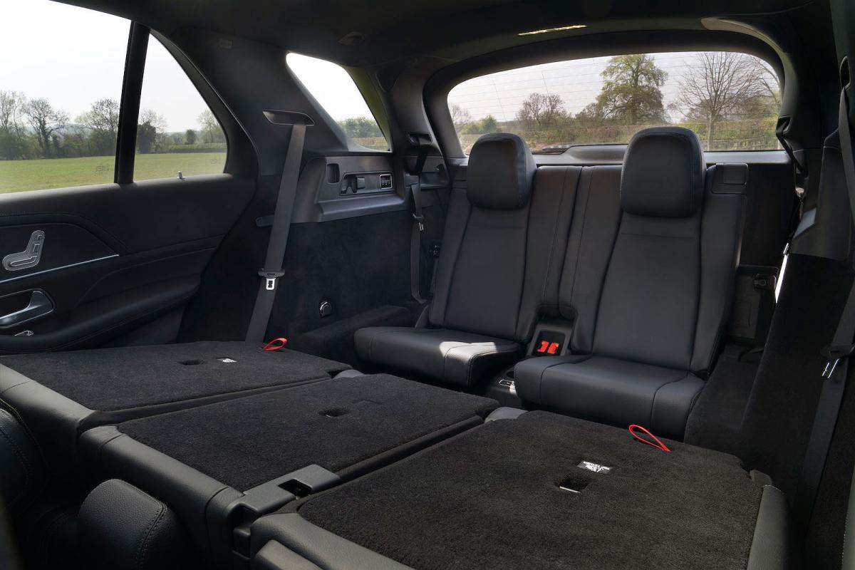 Mercedes GLE third-row seats