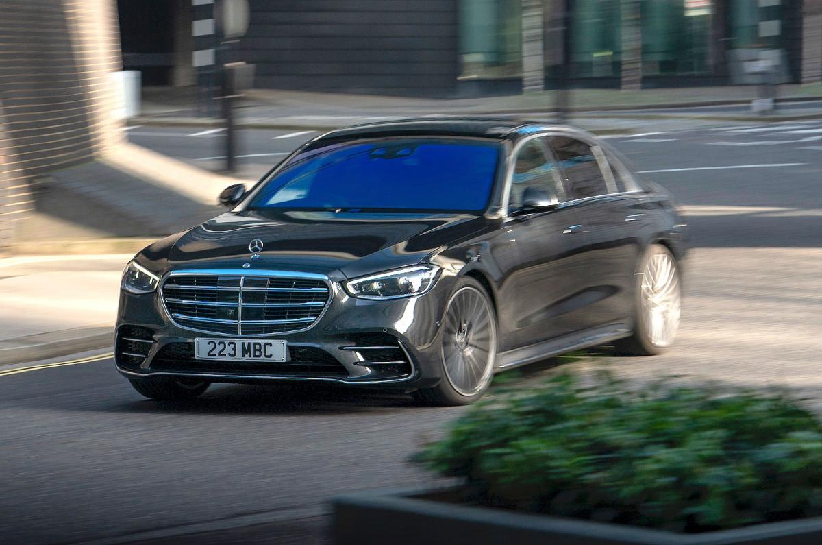 Mercedes S-Class front left driving