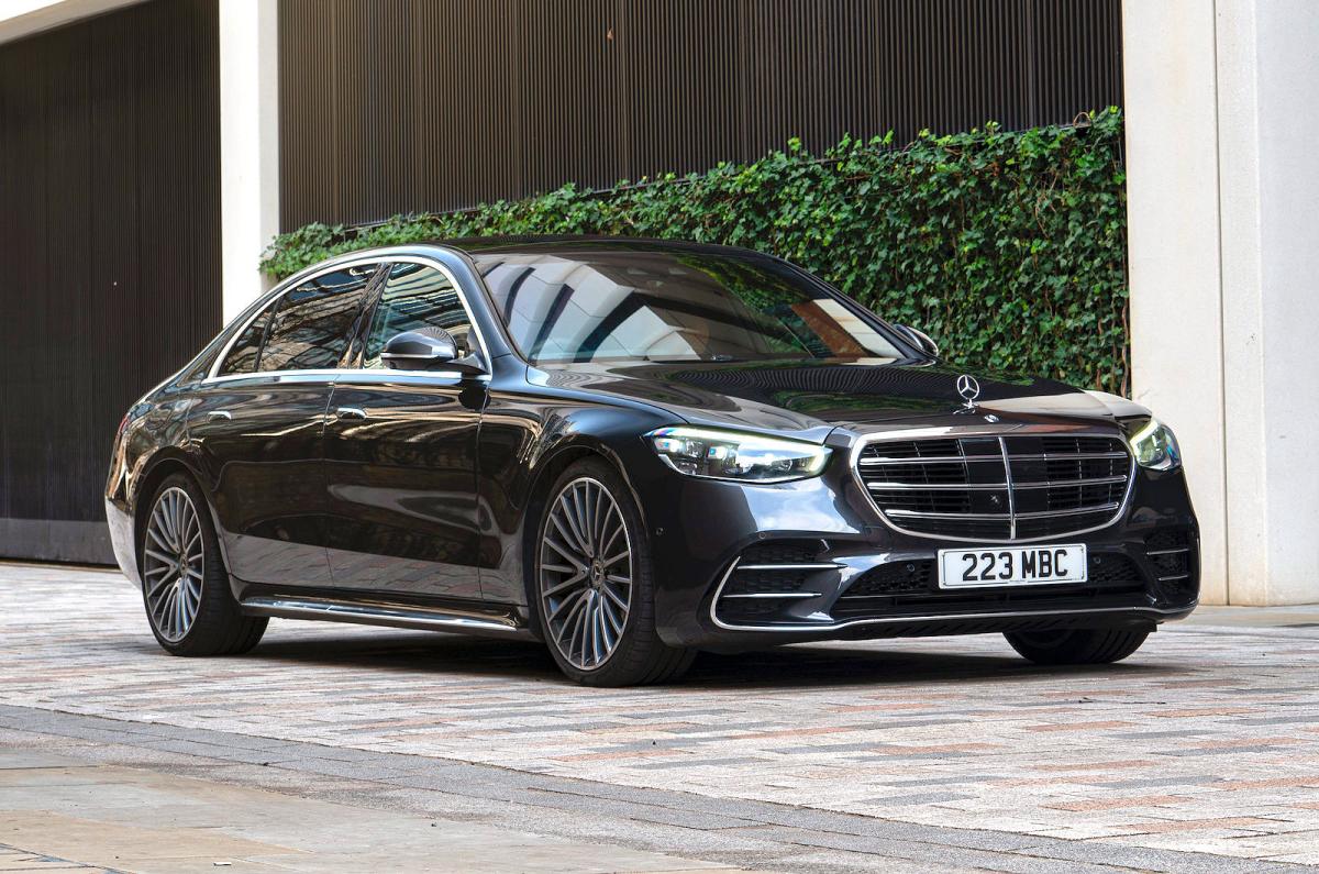 Mercedes S-Class front right static