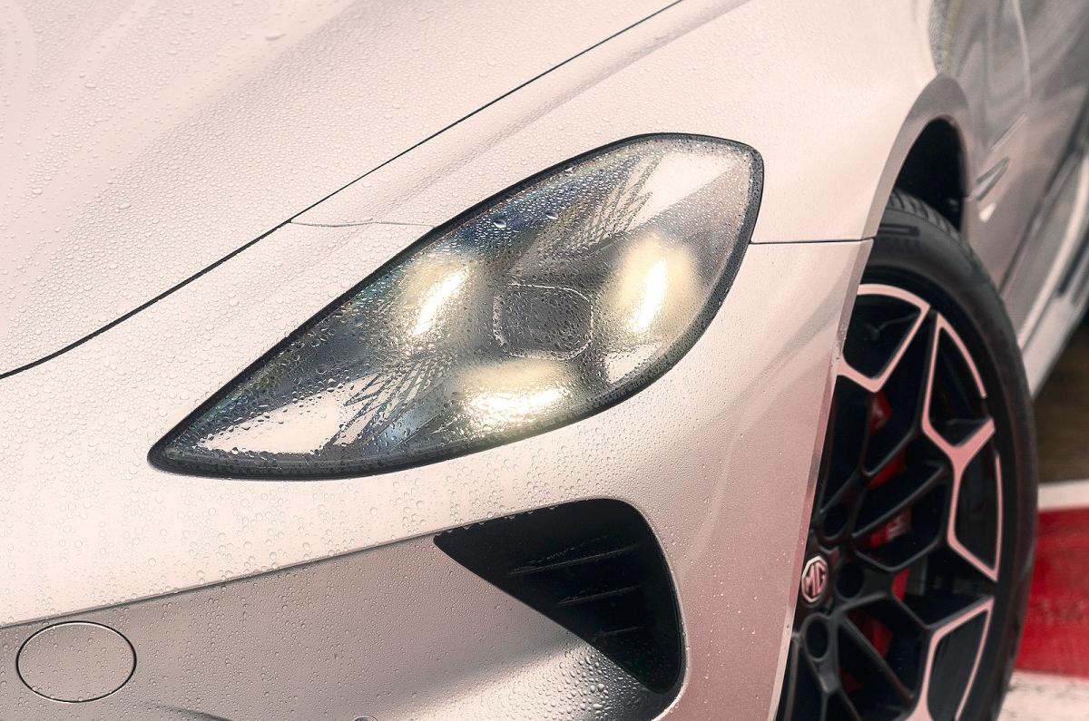 MG Cyberster headlights