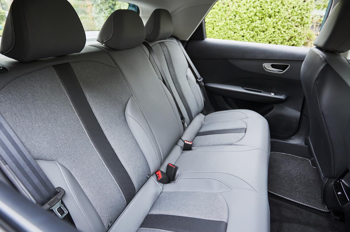 MG4 rear seats