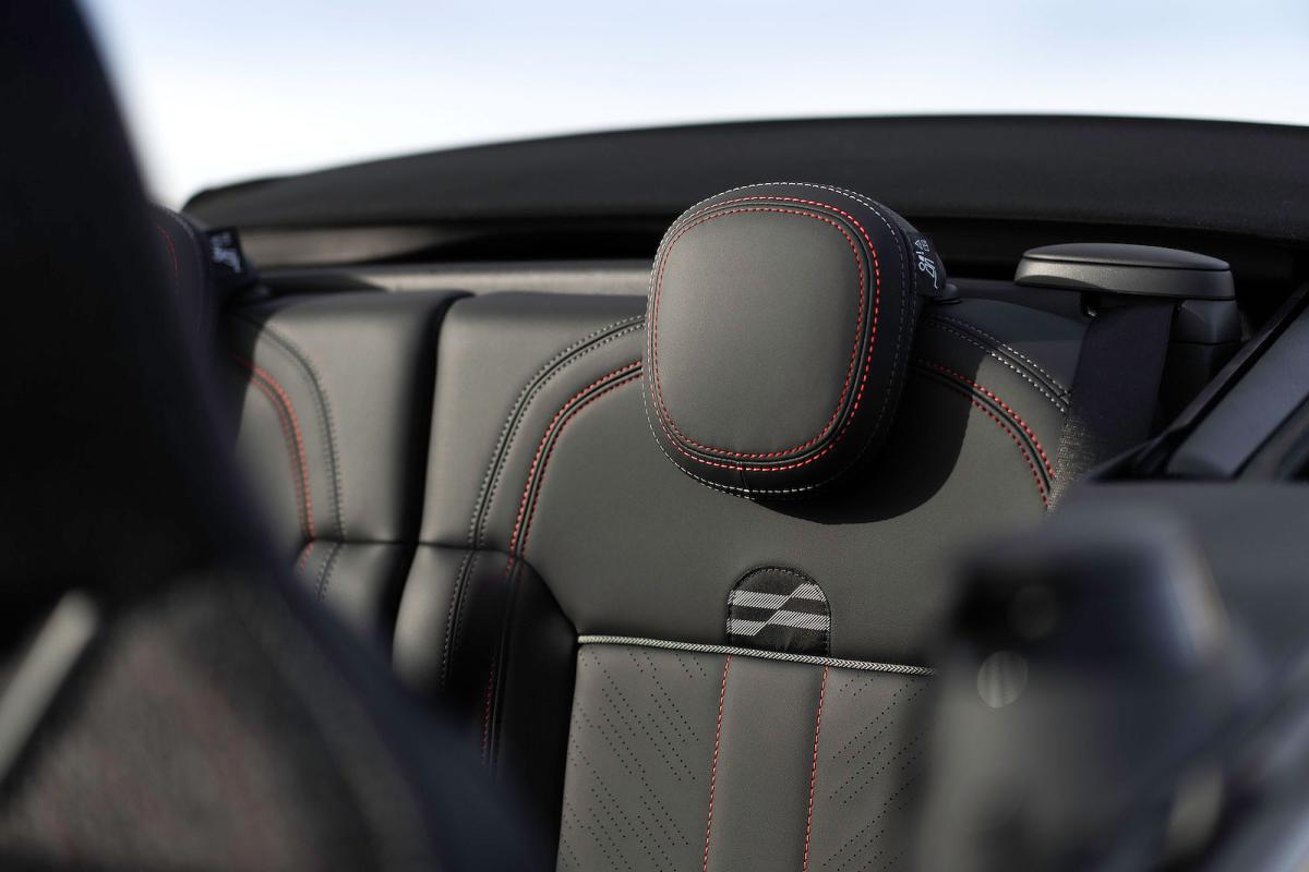 Mini Cooper Convertible back seats