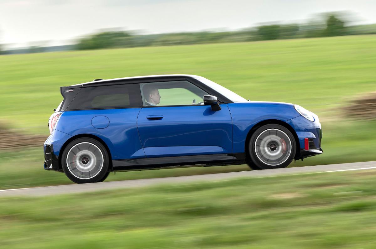 Mini Cooper Electric JCW right driving