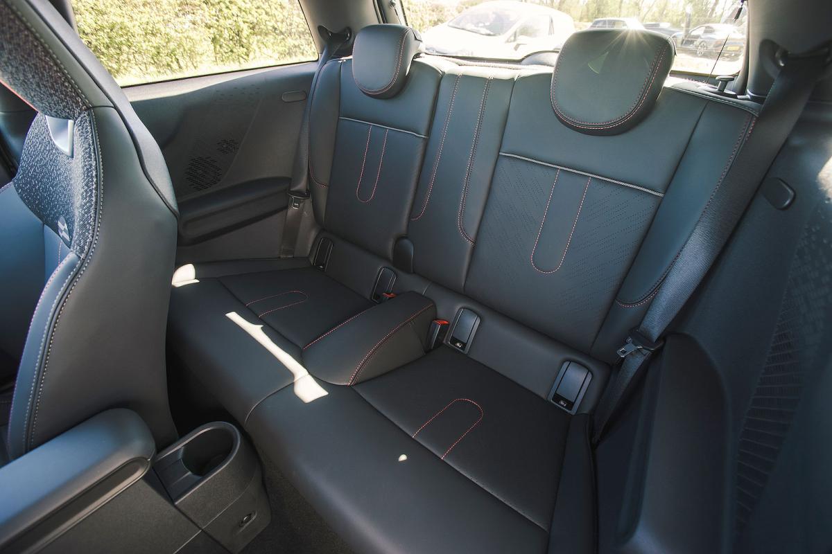 Mini Cooper JCW back seats