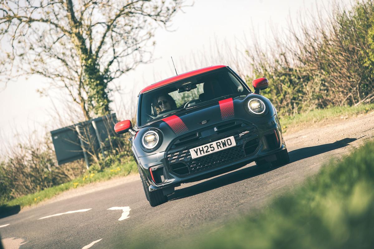 Mini Cooper JCW front cornering