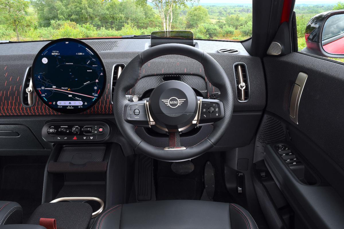 Mini Countryman Electric dashboard