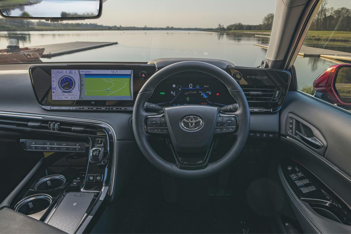 Toyota Mirai 2021 interior dashboard
