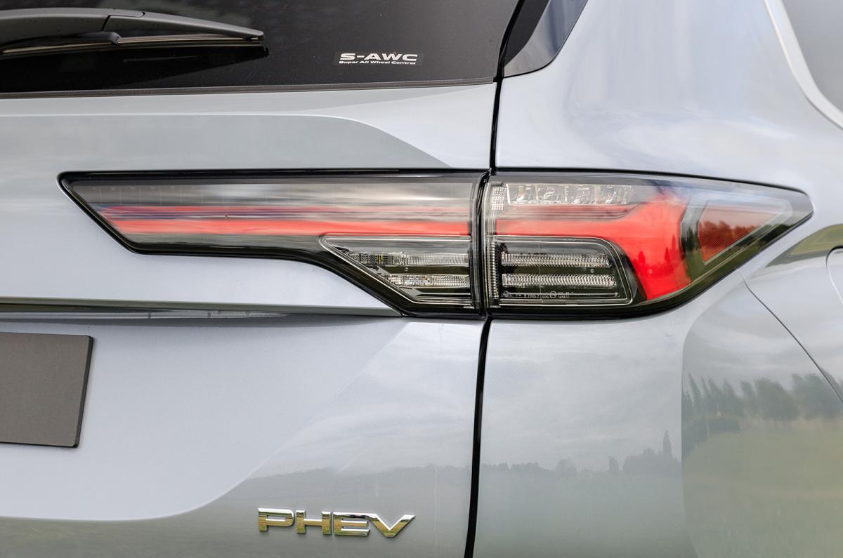 Mitsubishi Outlander PHEV rear light detail