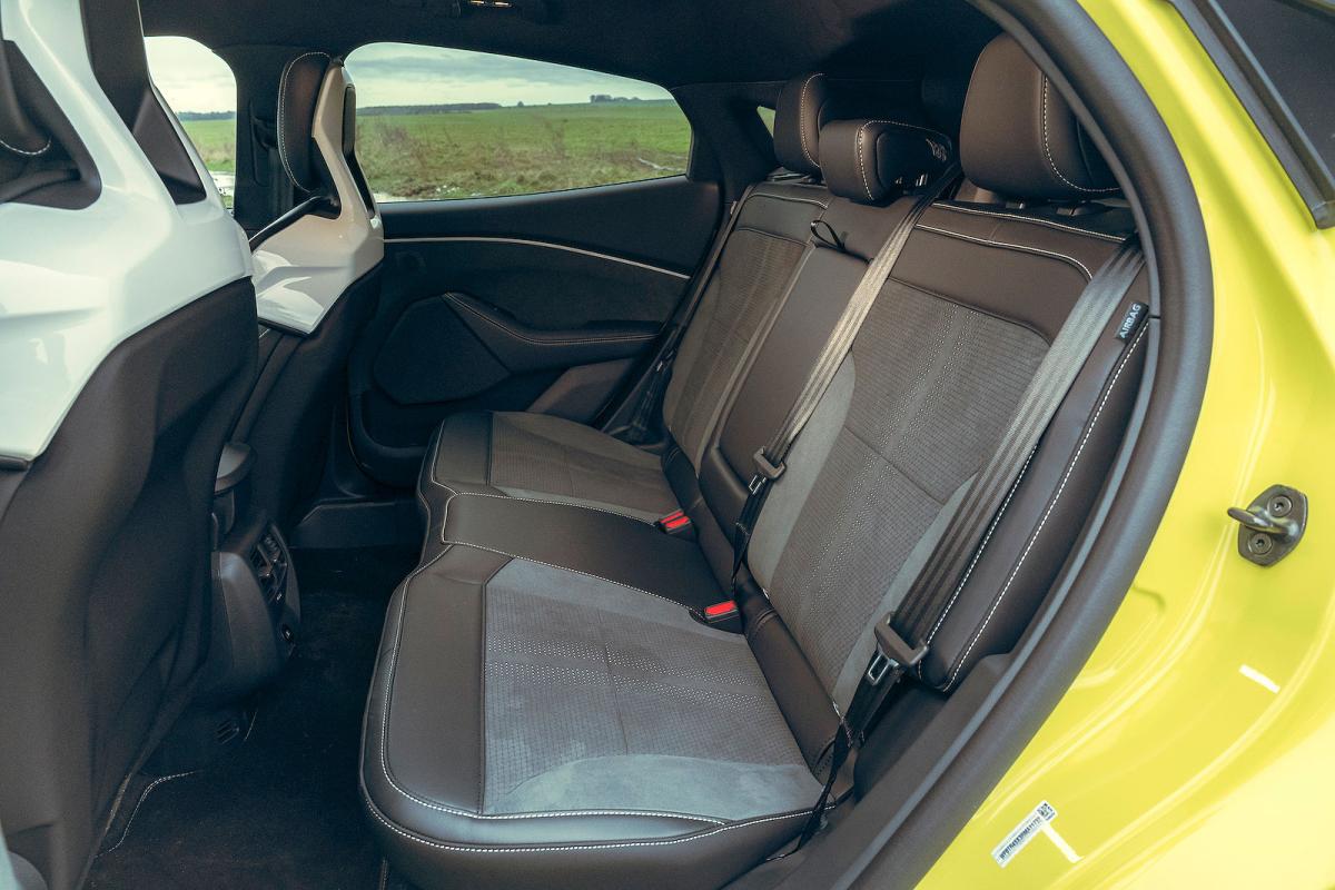 Ford Mustang Mach-E Rally back seats