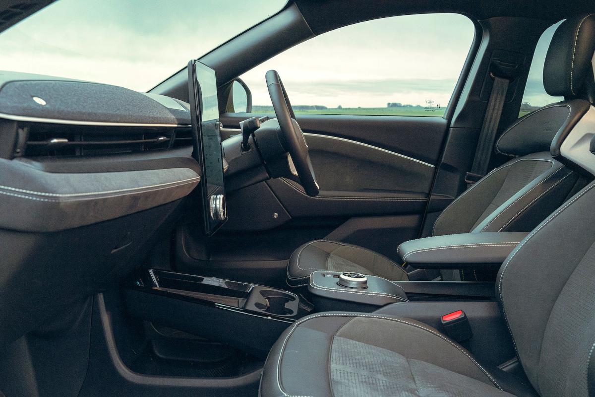 Ford Mustang Mach-E Rally front seats