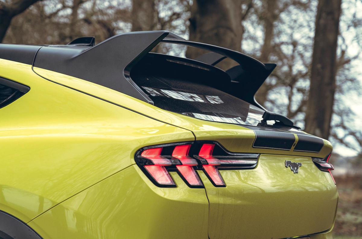 Ford Mustang Mach-E Rally rear detail