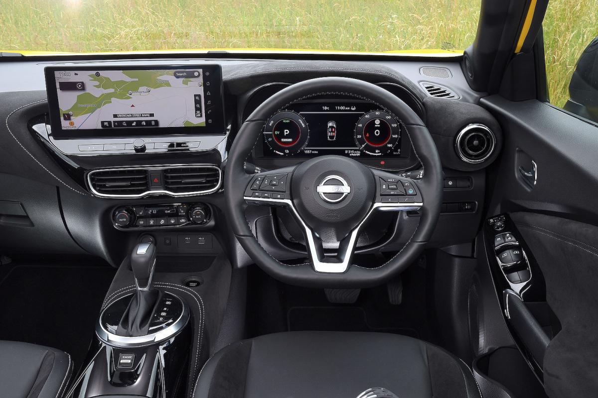 Nissan Juke dashboard