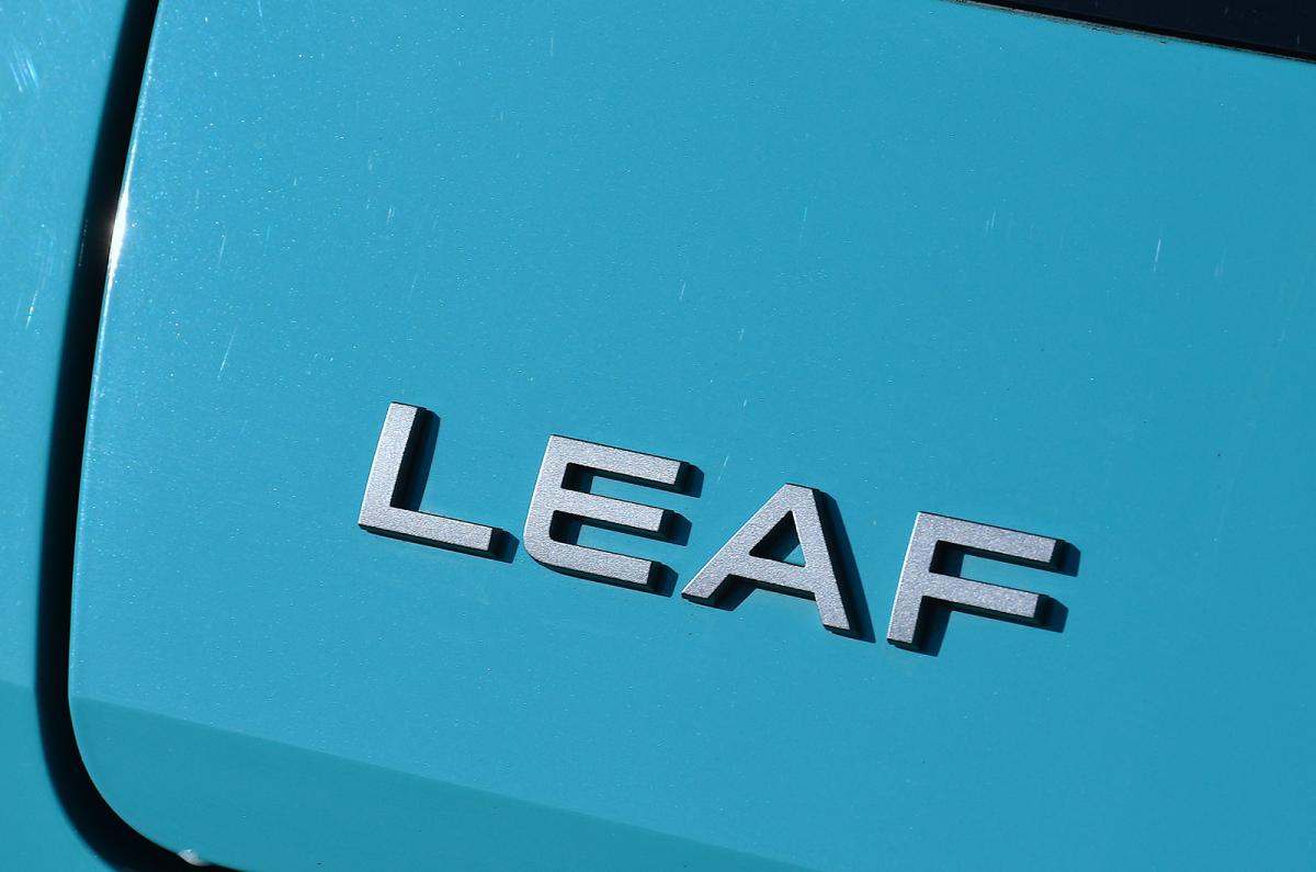 Nissan Leaf badge