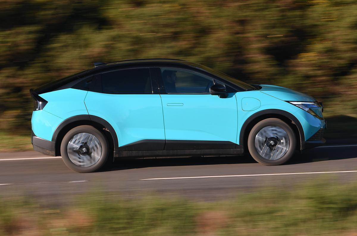 Nissan Leaf driving side