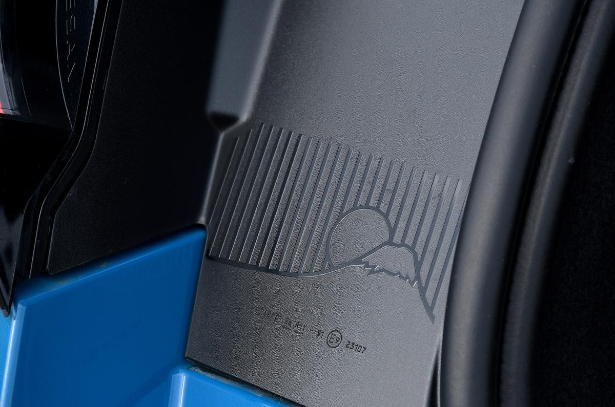 Nissan Micra boot detail