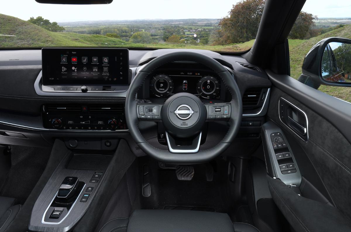 Nissan Qashqai dashboard