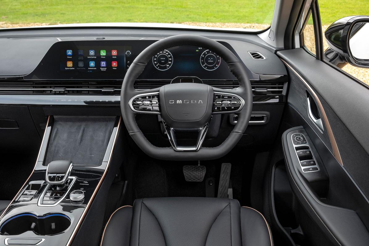 Omoda 5 dashboard
