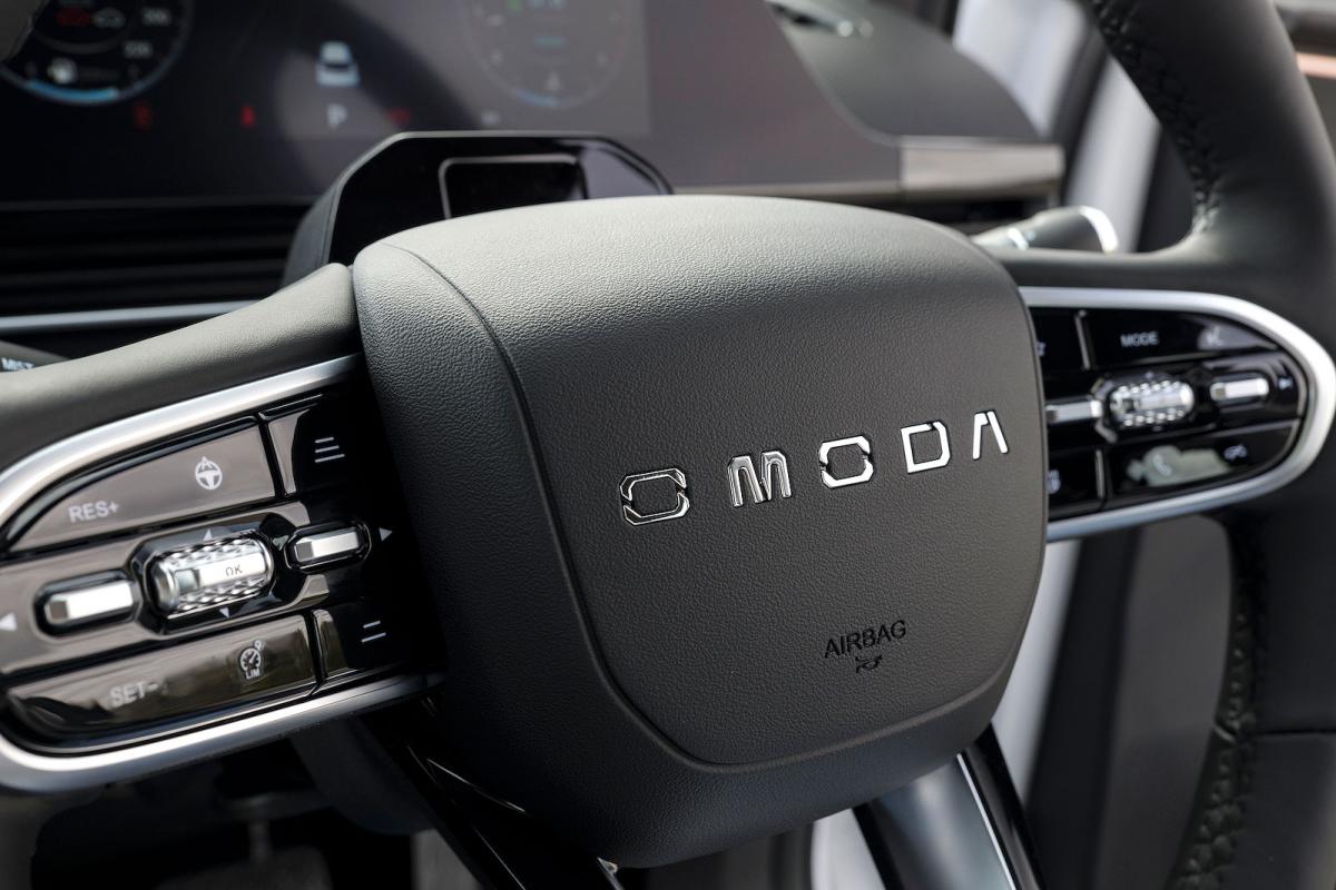 Omoda 5 steering wheel detail