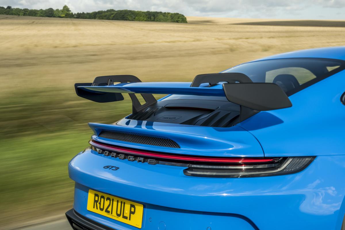 Porsche 911 GT3 2022 rear detail
