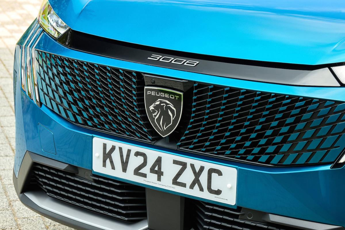 Peugeot 3008 grille