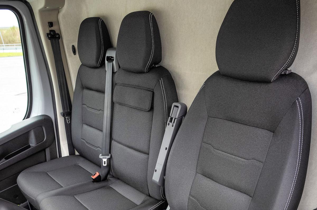 Peugeot Boxer front seats