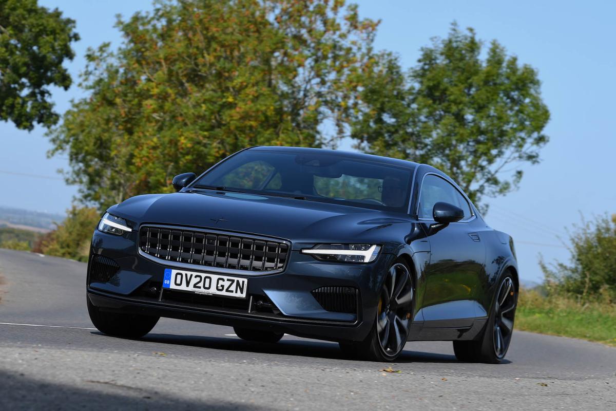 Polestar 1 2021 front cornering